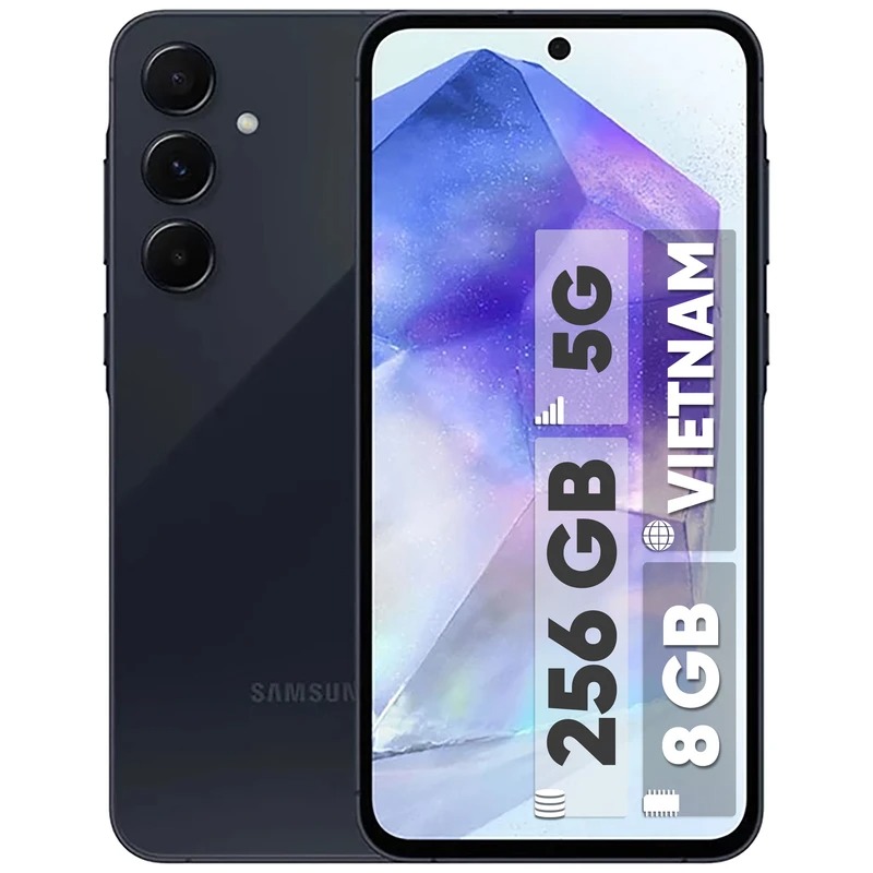 سامسونگ مدل Galaxy A55 دو سیم کارت ظرفیت 256 گیگابایت و رم 8 گیگابایت - ویتنام