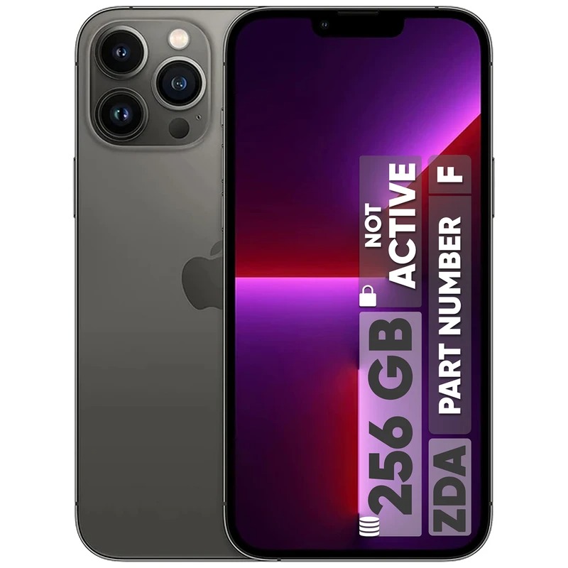 اپل مدل iPhone 13 Pro Max ZDA تک سیم‌ کارت ظرفیت 256 گیگابایت و رم 6 گیگابایت - نات اکتیو پارت نامبر F
